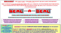 Desktop Screenshot of heal-a-seal.com