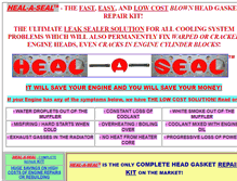 Tablet Screenshot of heal-a-seal.com